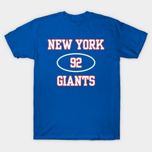 NEW YORK GIANTS MICHAEL STRAHAN #92 T-Shirt